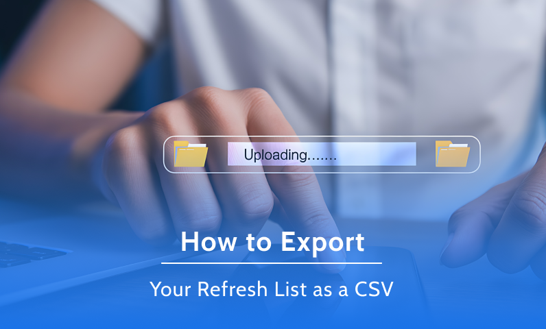Export Auto Refresh Refresh