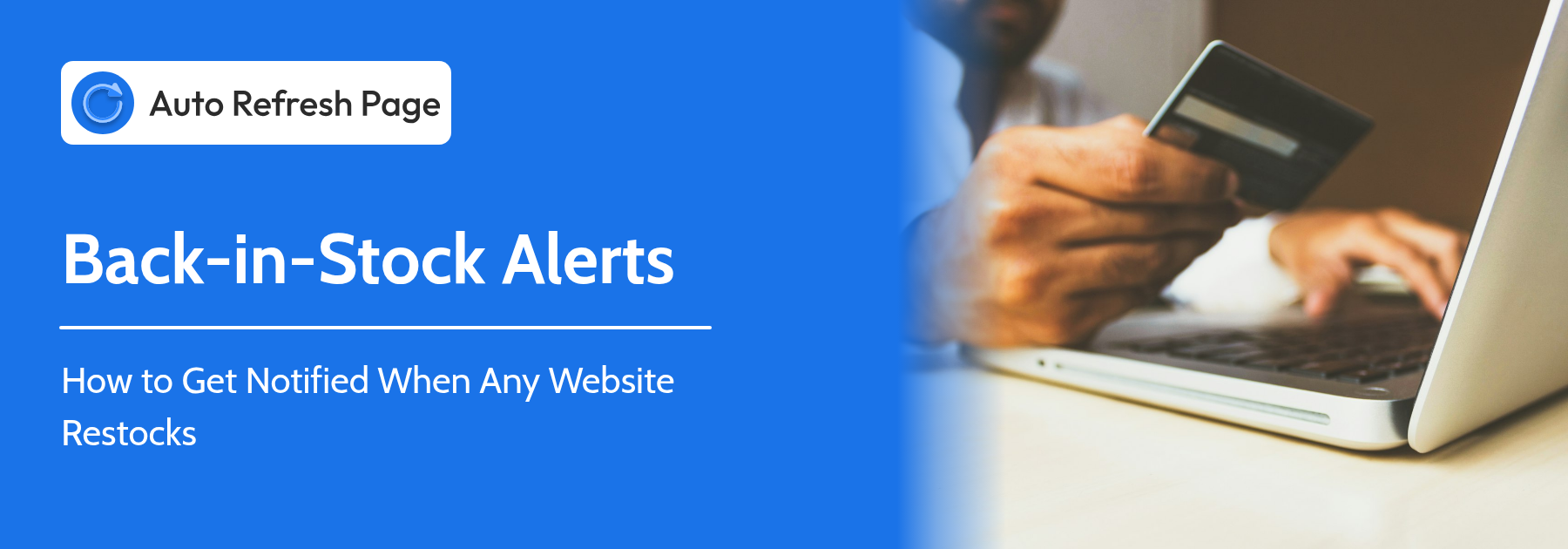 How to get a back-in-stock alert for any website