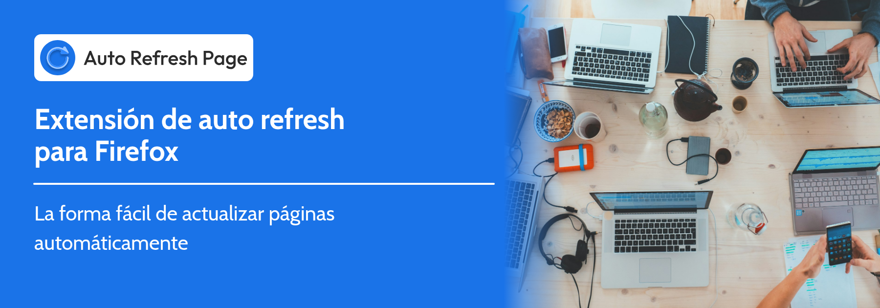 Extensión de auto refresh para Firefox